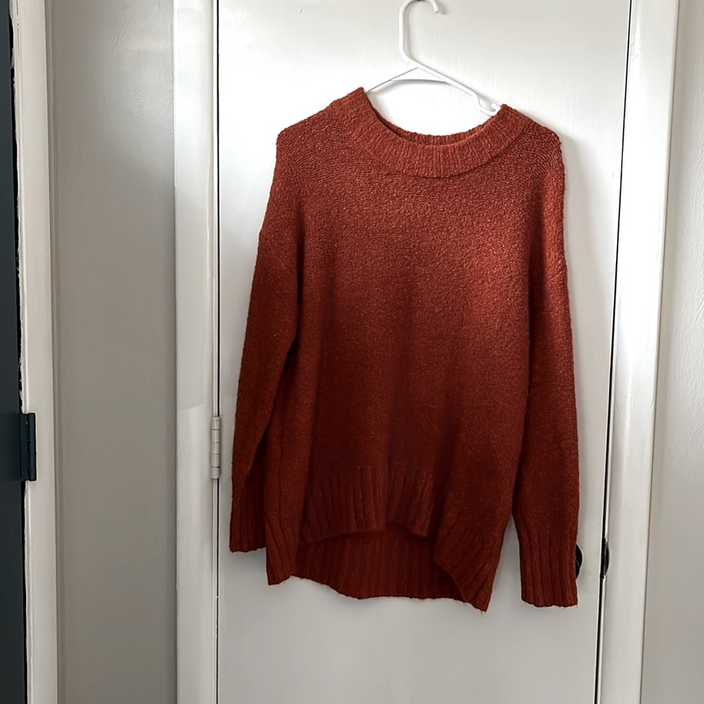 Rust colored sweater